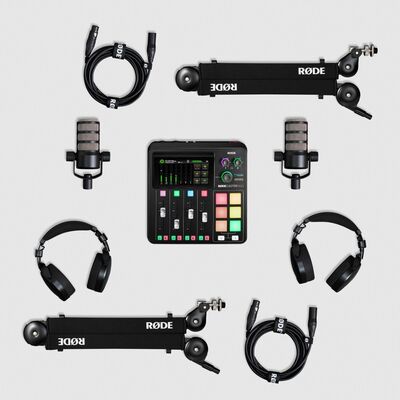 Пакет подкаста Podcaster Bundle, Цвет: Black