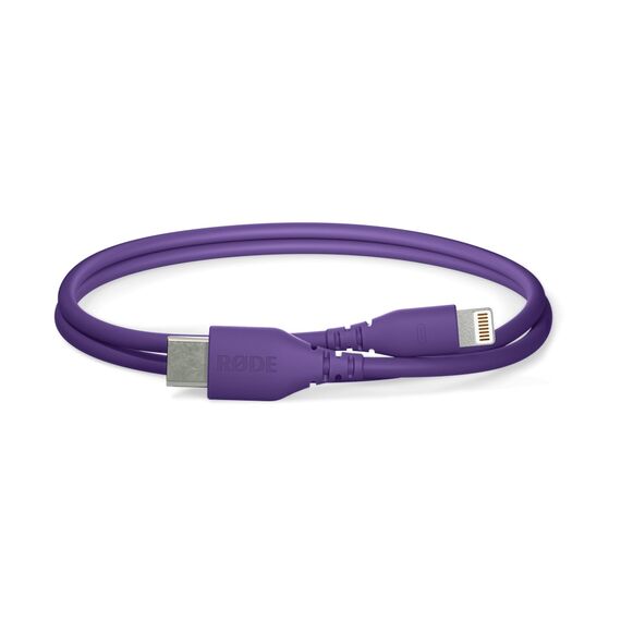 SC21 Кабель USB-C к Lightning (30 см) Purple, Цвет: Purple