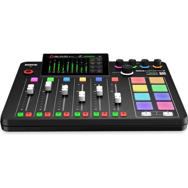 Интегрированная студия звукозаписи RØDECaster Pro II Black, Цвет: Black, изображение 4