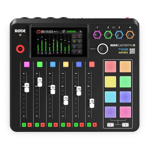 Интегрированная студия звукозаписи RØDECaster Pro II Black, Цвет: Black