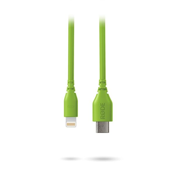 SC21 Кабель USB-C к Lightning (30 см) Green, Цвет: Green, изображение 2
