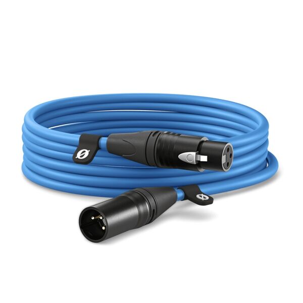 Кабель XLR Премиум-класса Blue 6 м, Цвет: Blue, Вариант размера: 6 м