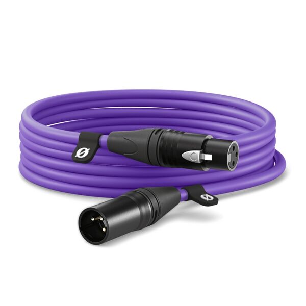Кабель XLR Премиум-класса Purple 6 м, Цвет: Purple, Вариант размера: 6 м