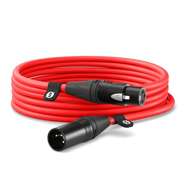 Кабель XLR Премиум-класса Red 6 м, Цвет: Red, Вариант размера: 6 м