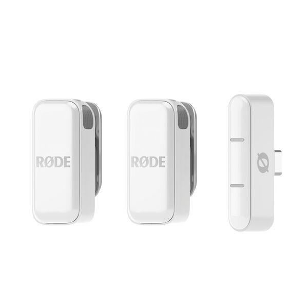 Беспроводной микрофон Wireless Micro (White for USB-C), Цвет: White, Варианты подключения: USB-C, изображение 2