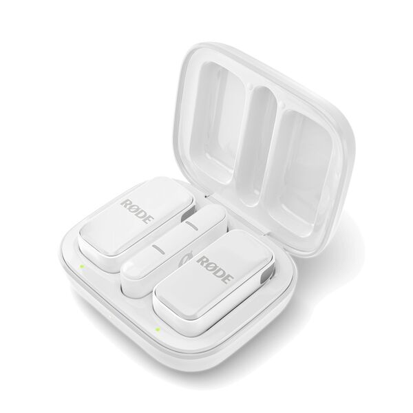 Беспроводной микрофон Wireless Micro (White for USB-C), Цвет: White, Варианты подключения: USB-C