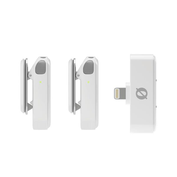 Беспроводной микрофон Wireless Micro (White for Lightning), Цвет: White, Варианты подключения: Lightning, изображение 3