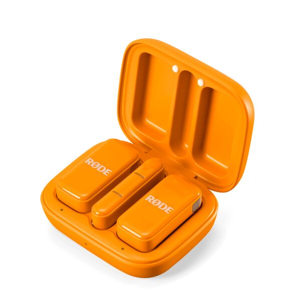 Беспроводной микрофон Wireless Micro (Orange for USB-C), Цвет: Orange, Варианты подключения: USB-C