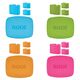 Идентификационные метки для NT-USB Mini COLORS 1