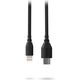 SC21 Кабель USB-C к Lightning (30 см) Black, Цвет: Black, изображение 2