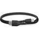SC21 Кабель USB-C к Lightning (30 см) Black, Цвет: Black