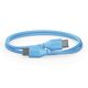Кабель USB-C (30 см) SC22 Blue, Цвет: Blue