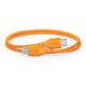 Кабель USB-C (30 см) SC22 Orange, Цвет: Orange