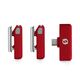 Беспроводной микрофон Wireless Micro (Red for USB-C), Цвет: Red, Варианты подключения: USB-C, изображение 3